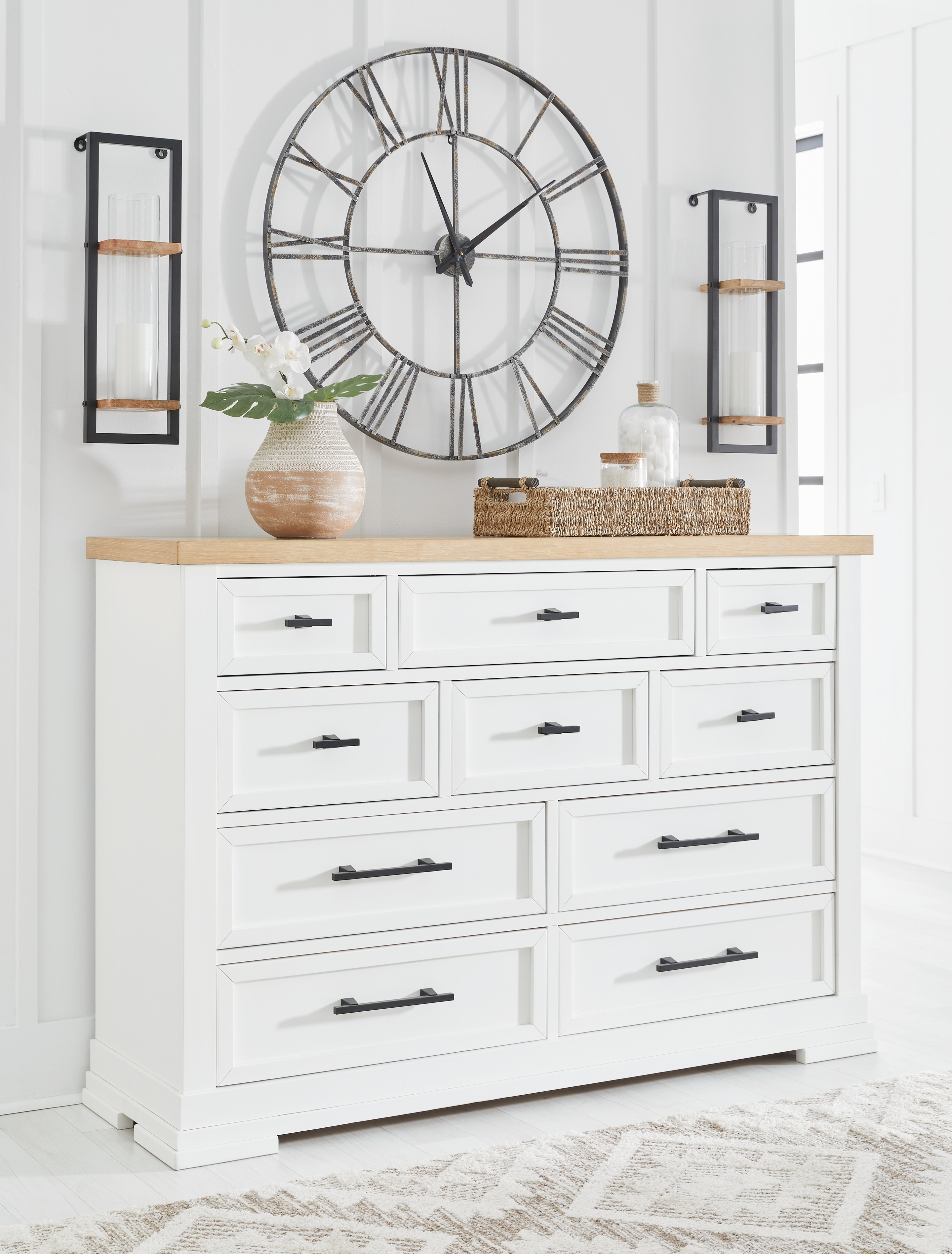 Benchcraft Bedroom Ashbryn Dresser B844-31 - Gardner Outlet Benchcraft Bedroom Ashbryn Dresser B844-31 - Gardner Outlet