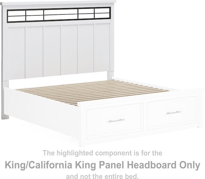 Benchcraft Ashbryn King/California King Panel Headboard B844-58