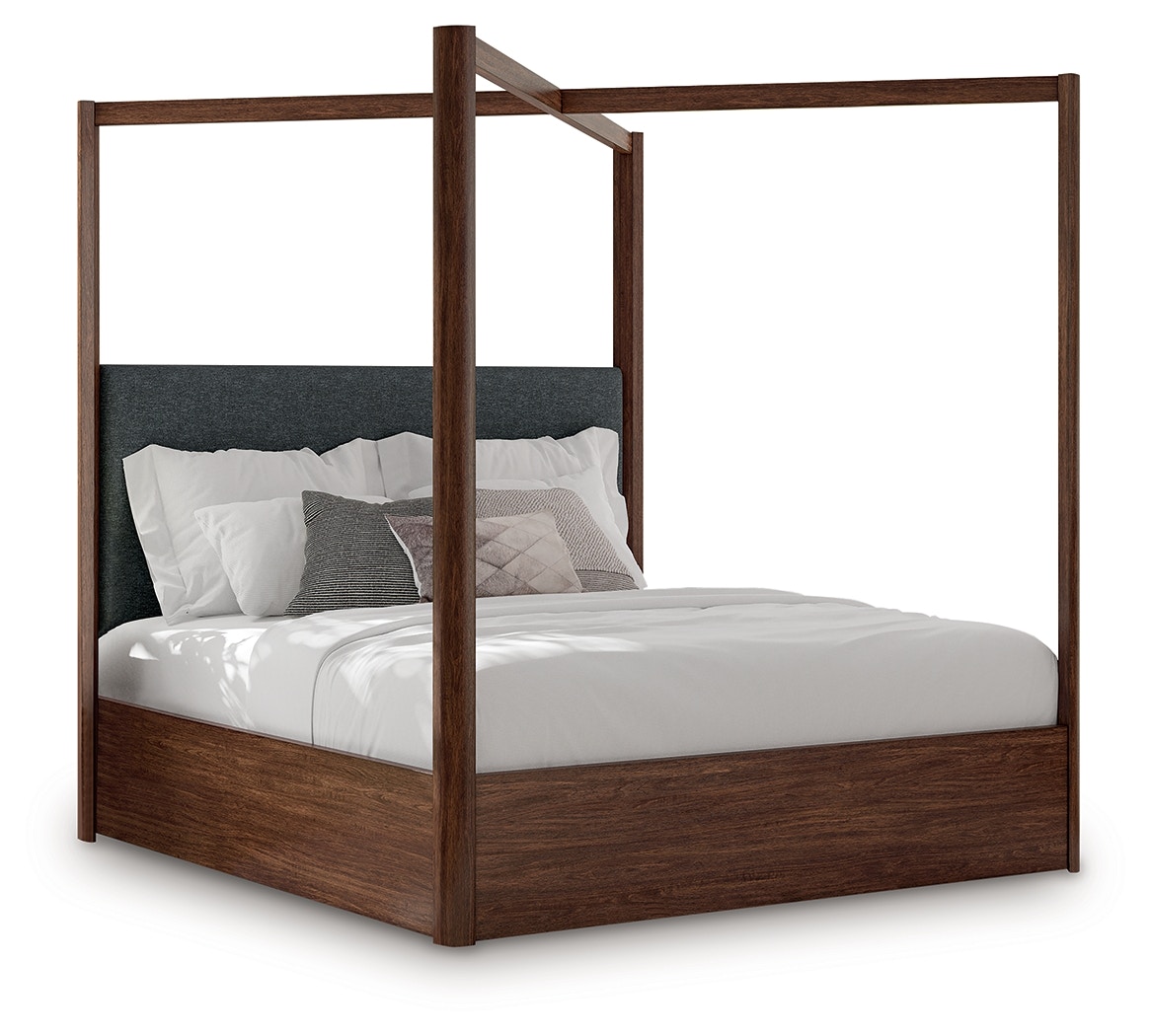 Signature Design by Ashley Bedroom Kendamor King Canopy Bed B857B6