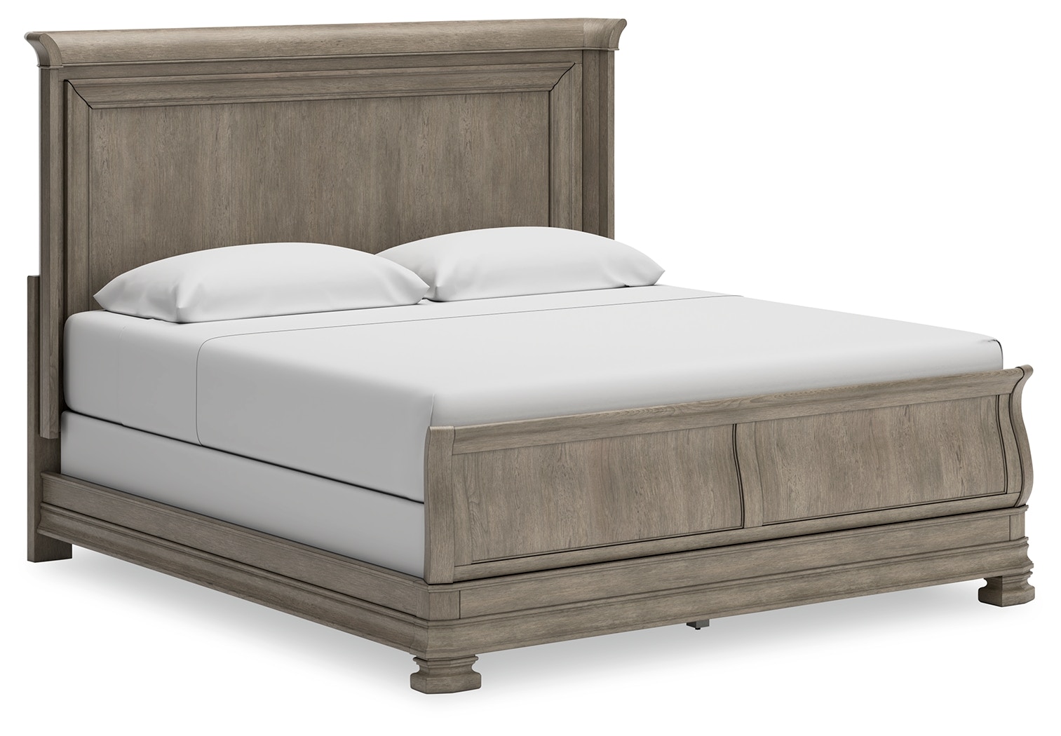 California king deals sleigh bed