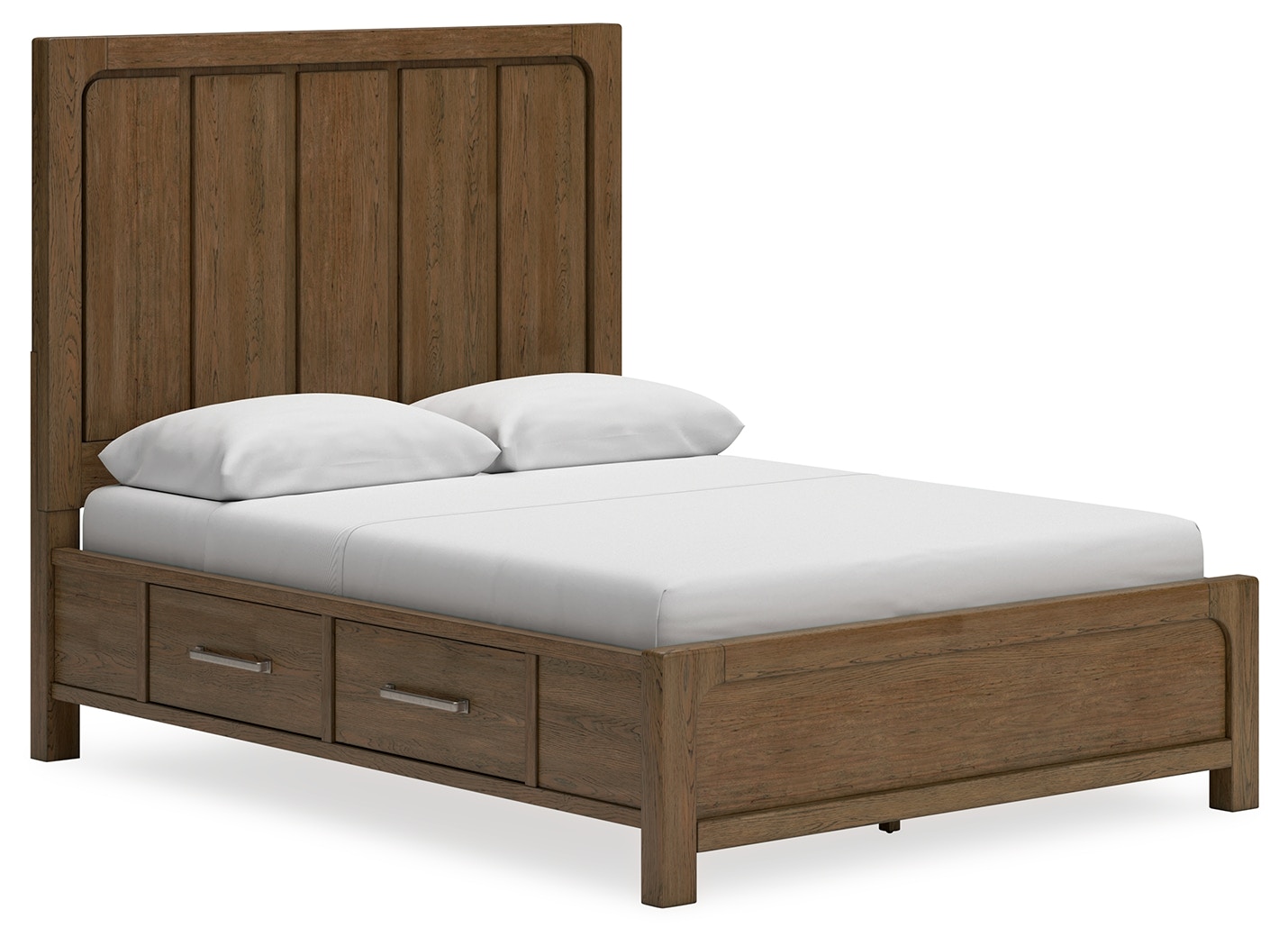 Panel bed on sale frame queen