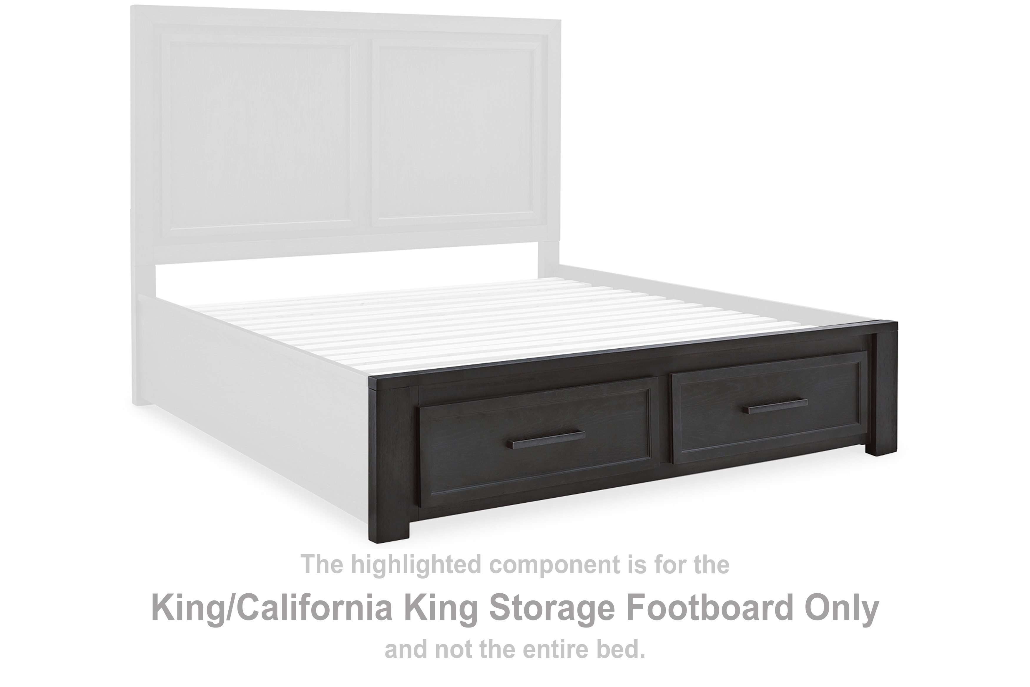 Ashley Foyland Foyland King/California King Storage Footboard B98956S