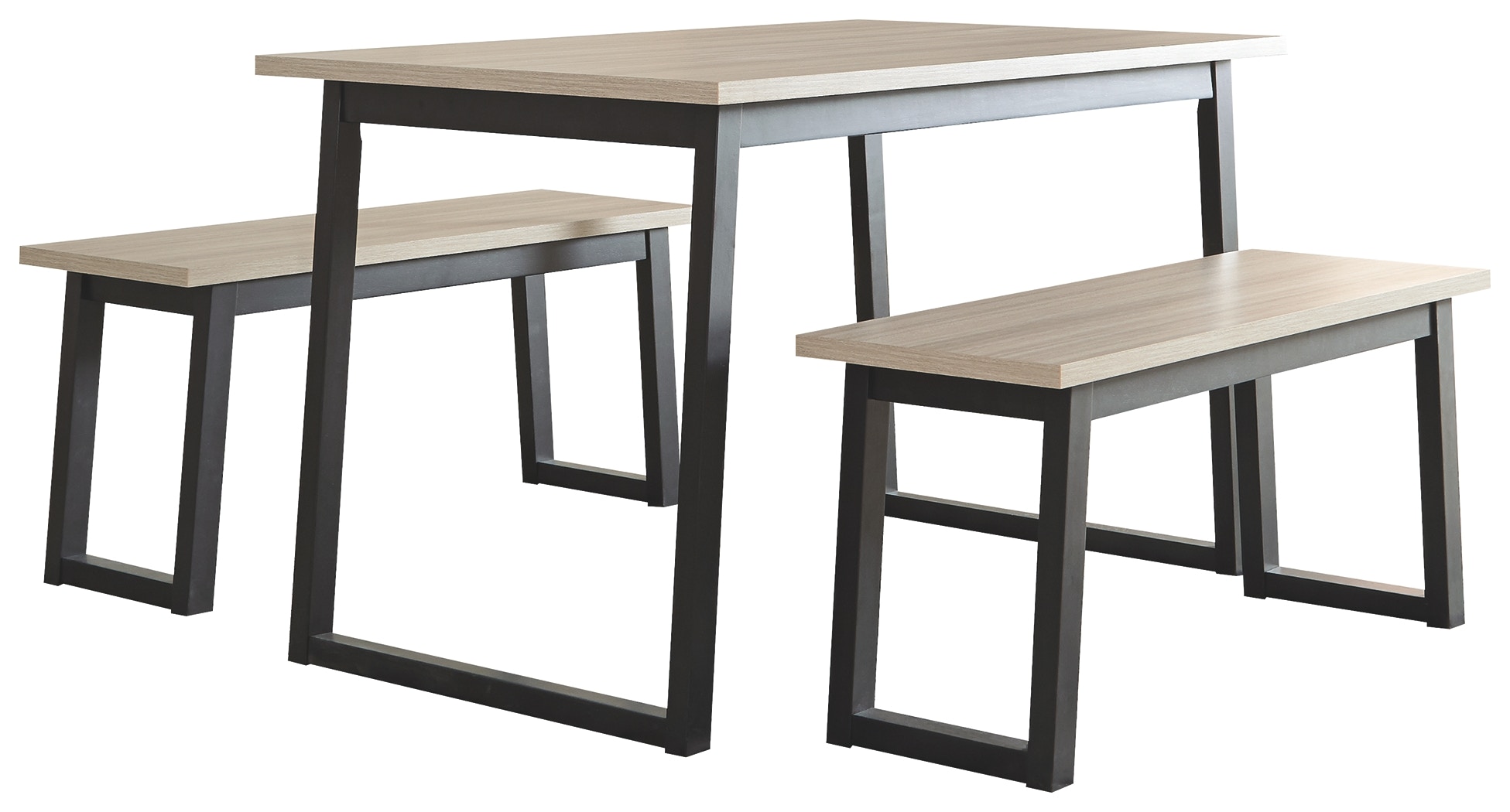 120cm dining table with bench