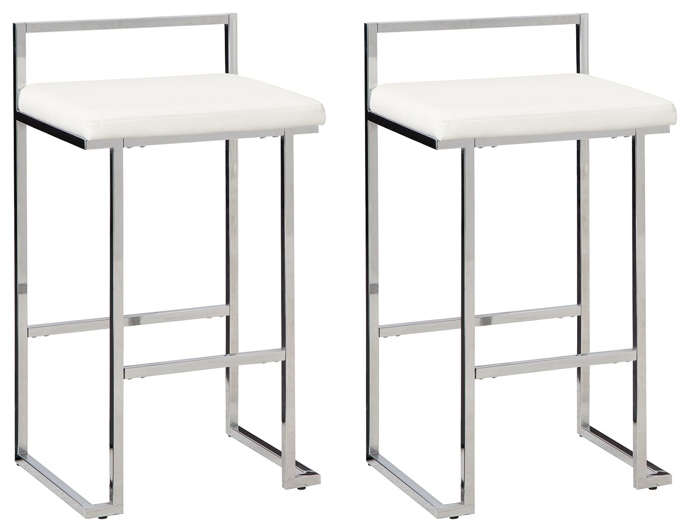 Ashley bar stools discount white