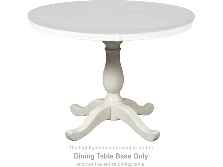 Signature Design by Ashley Nelling Dining Room Table Base D287-15B at Woodstock Furniture & Mattress Outlet