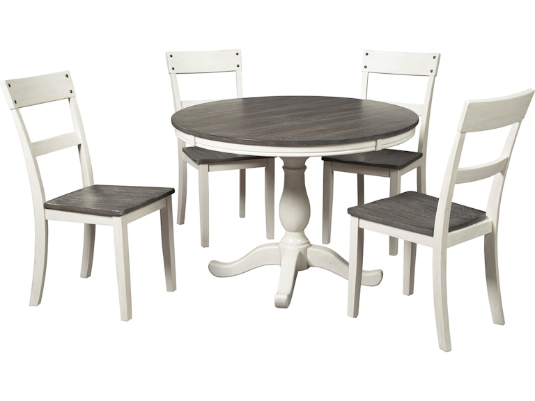 Signature Design by Ashley Nelling 5-Piece Dining Package - Round Table & 4 Side Chairs D287 197671303