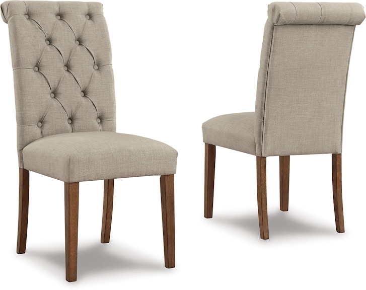 Signature Design by Ashley Harvina Beige Upholstered Dining Chair D324-03 960631804