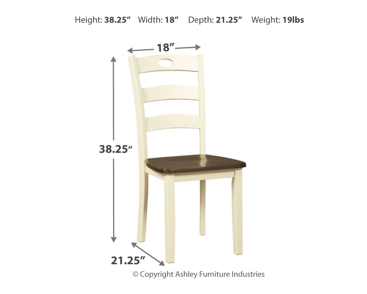 Ashley woodanville deals dining set