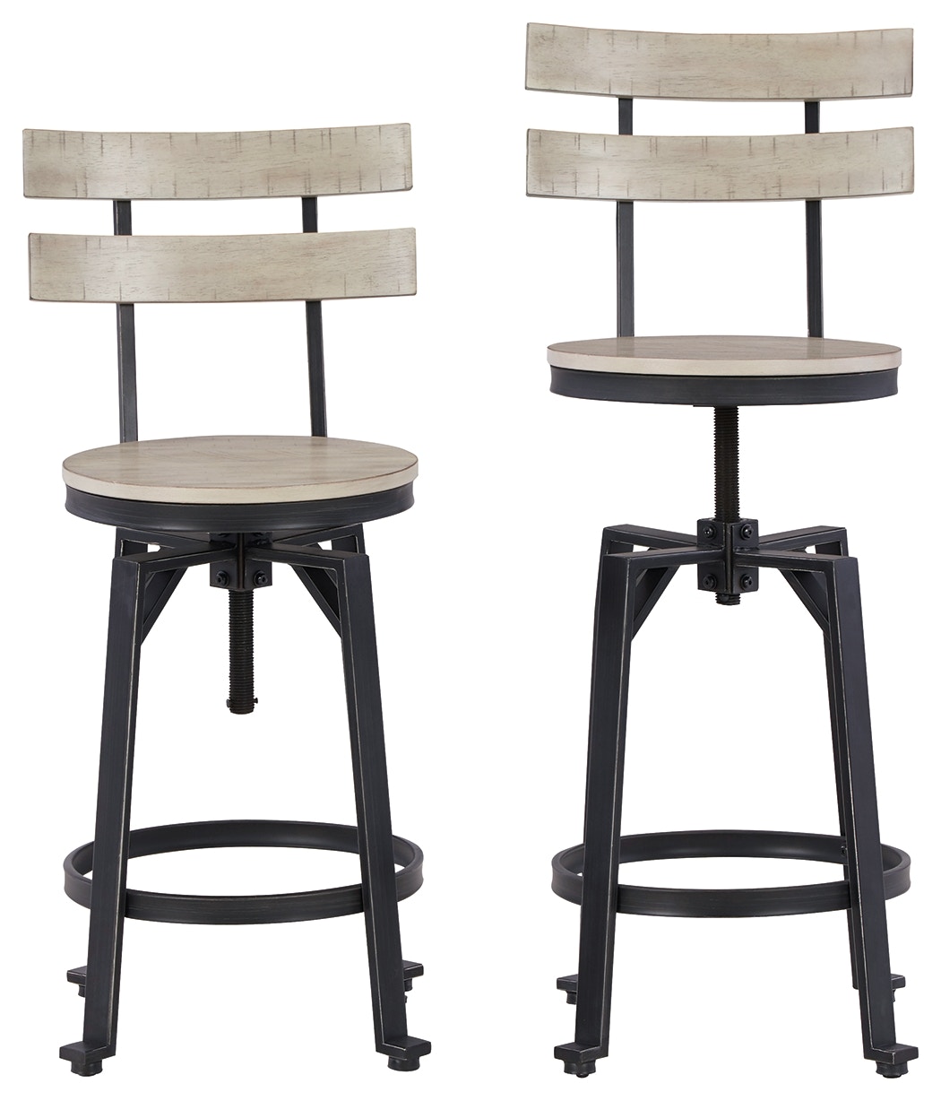 Adjustable farmhouse bar online stools