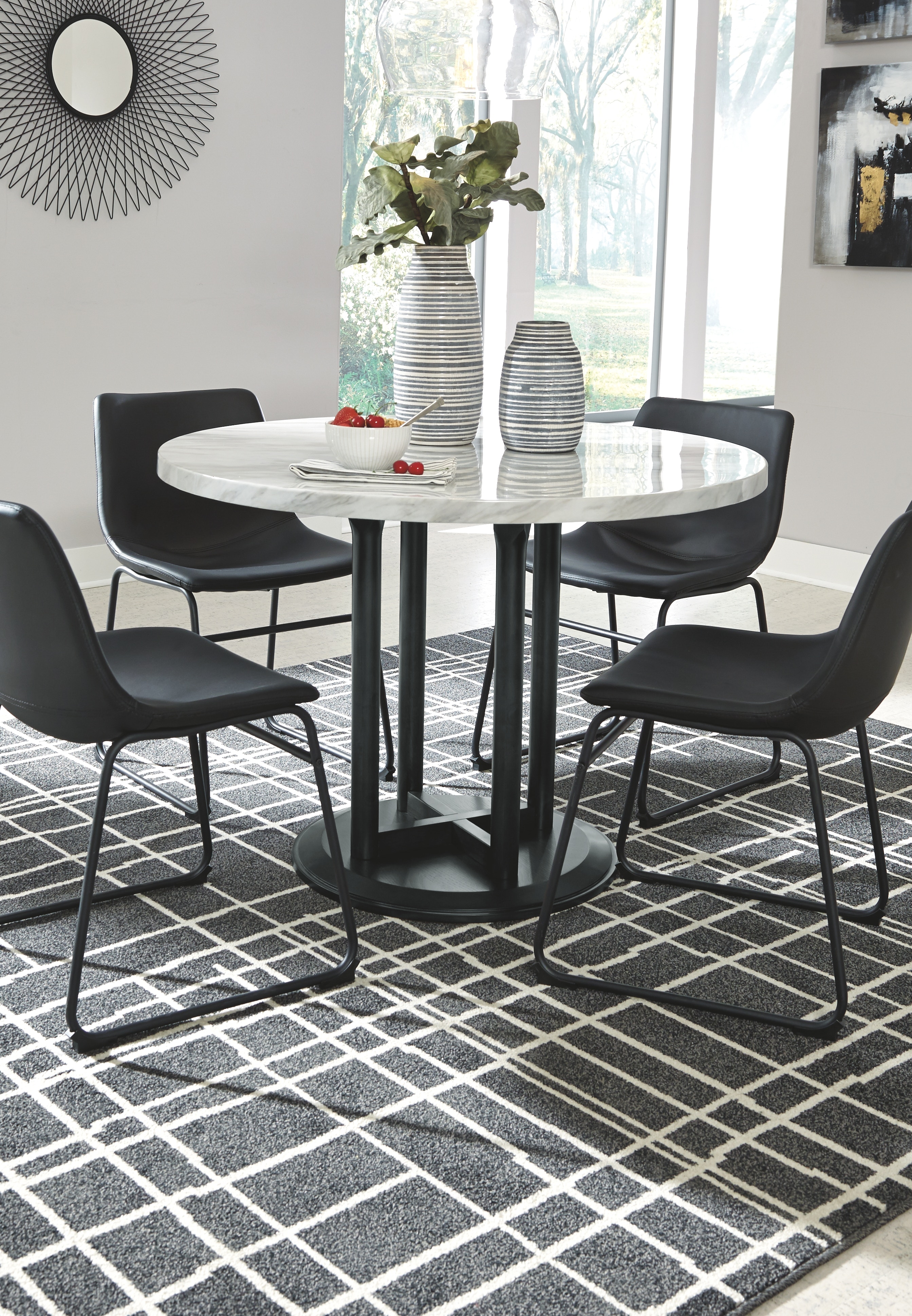 ashley centiar dining set