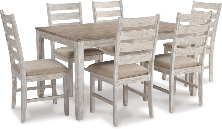 Signature Design by Ashley Skempton Dining Room Table and Chairs (Set of 7) D394-425 D394-425