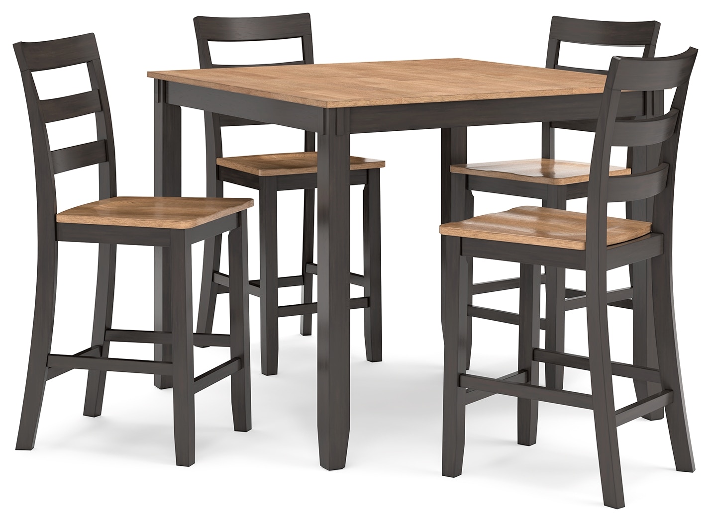 Havalance counter height dining discount table and 4 barstools set