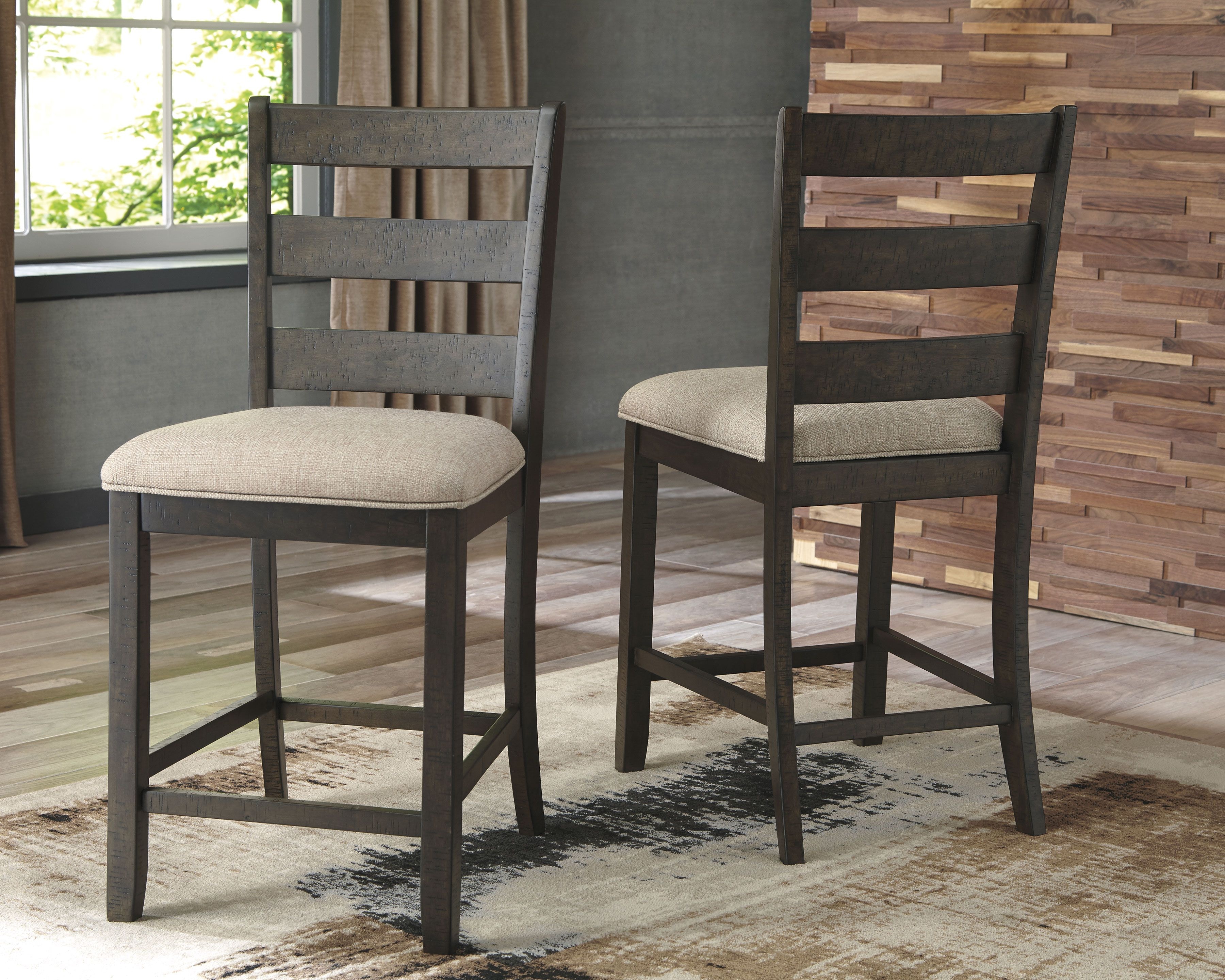 Ashley counter height online bar stools