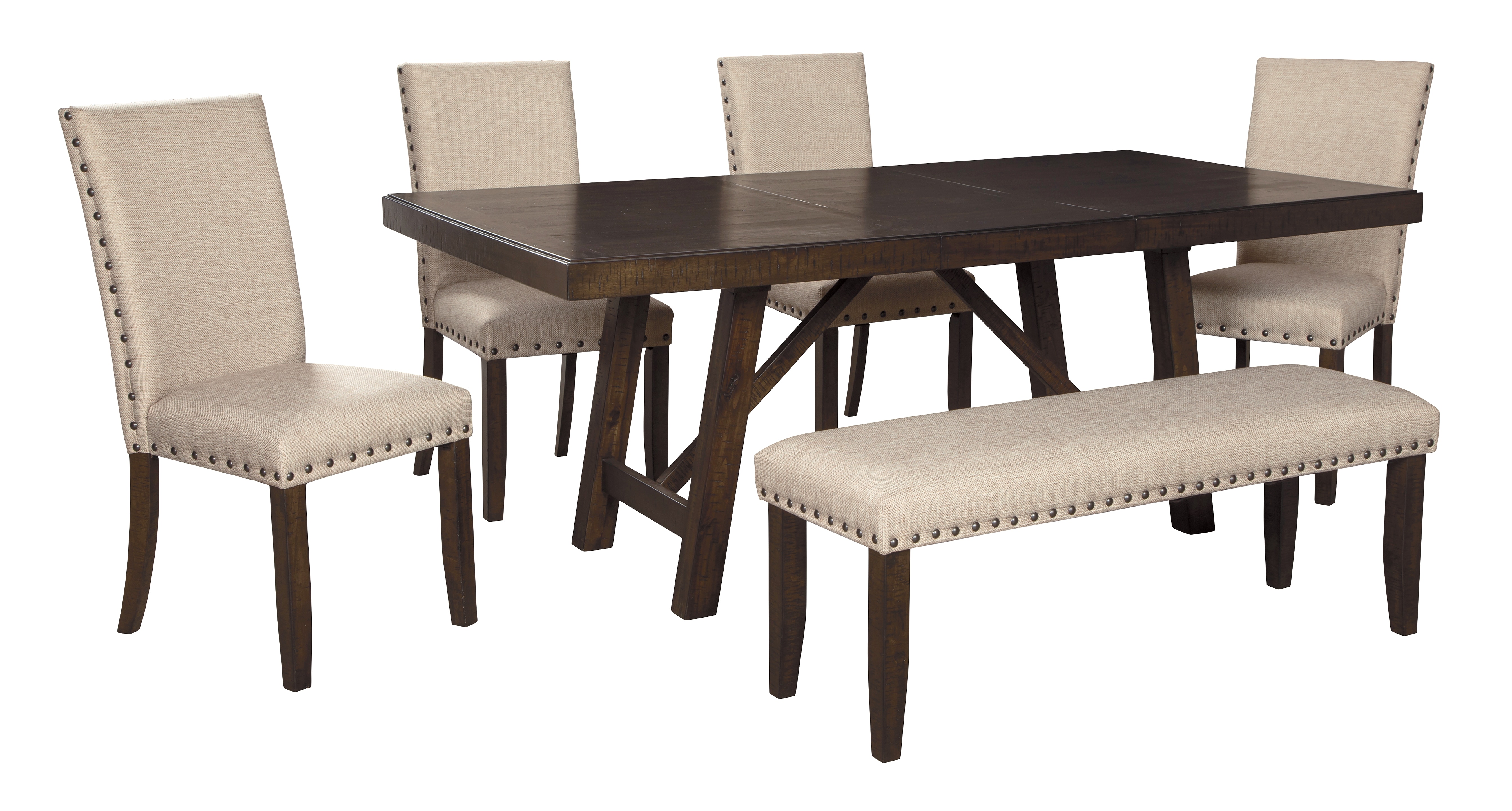 rokane dining table and 4 chairs