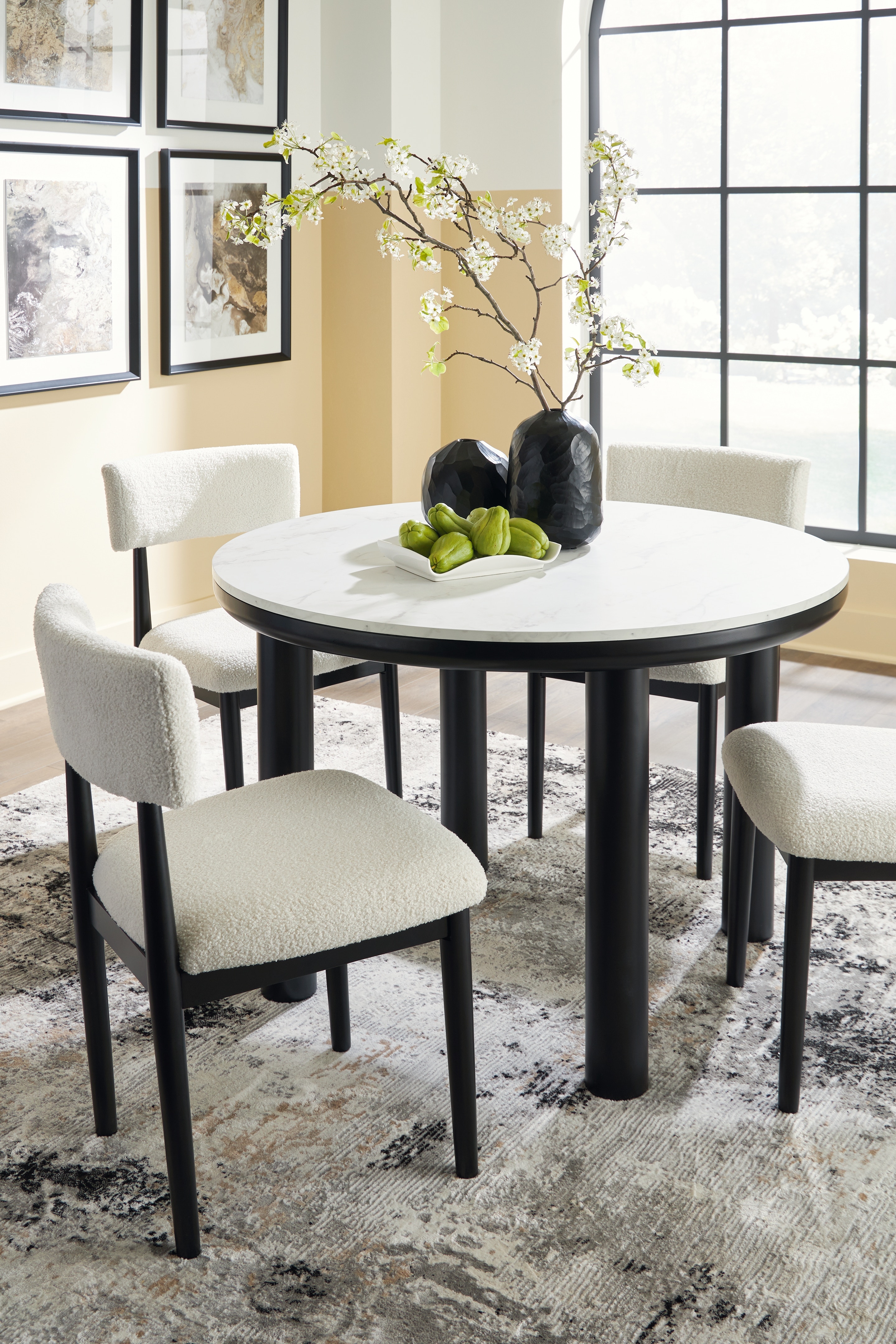 Ashley Xandrum Xandrum Dining Table and 4 Chairs D429D2 - Portland, OR ...