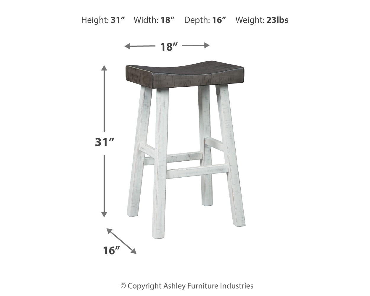 glosco counter height stool