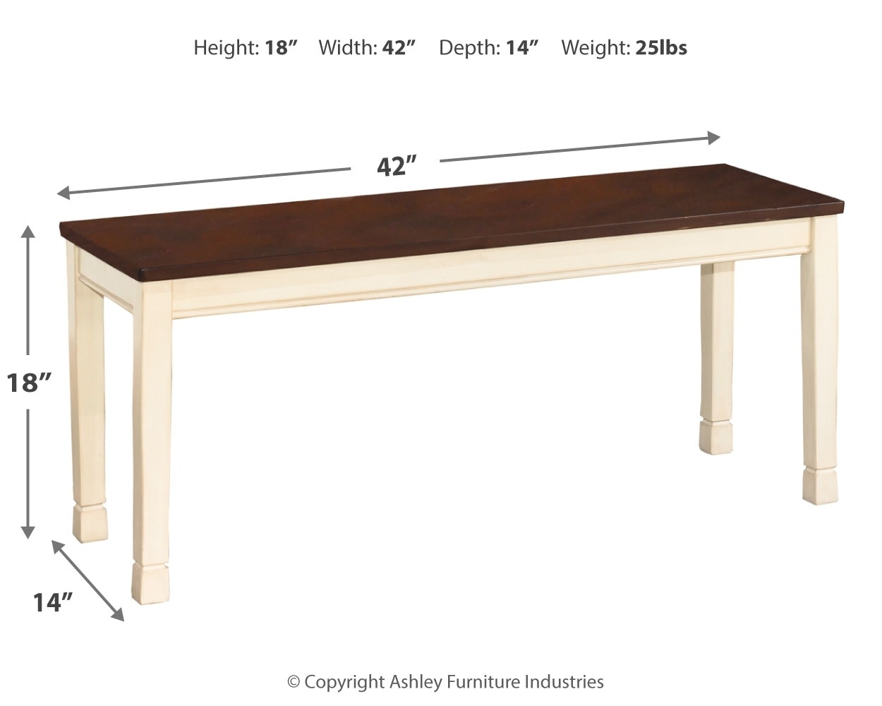 Ashley furniture best sale whitesburg dining set