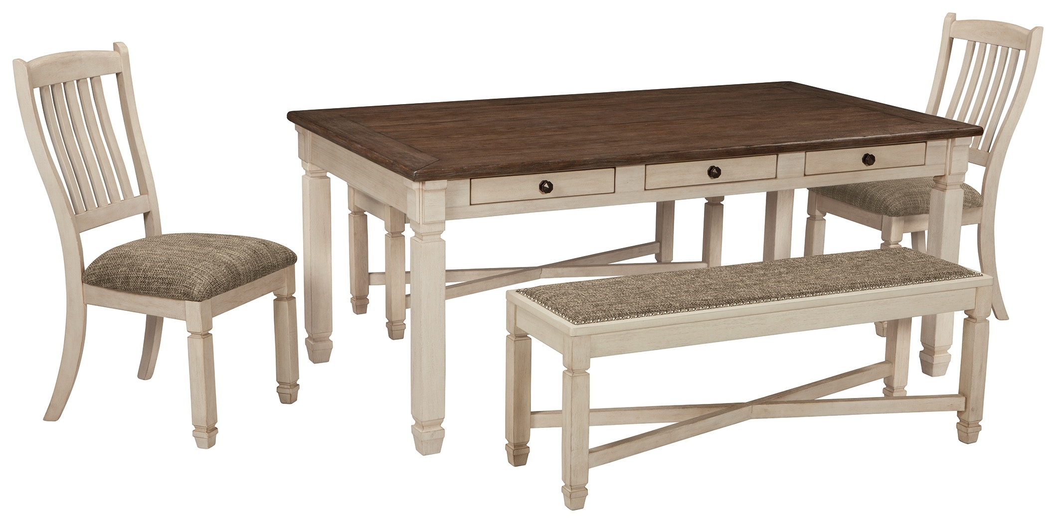 bolanburg dining room bench