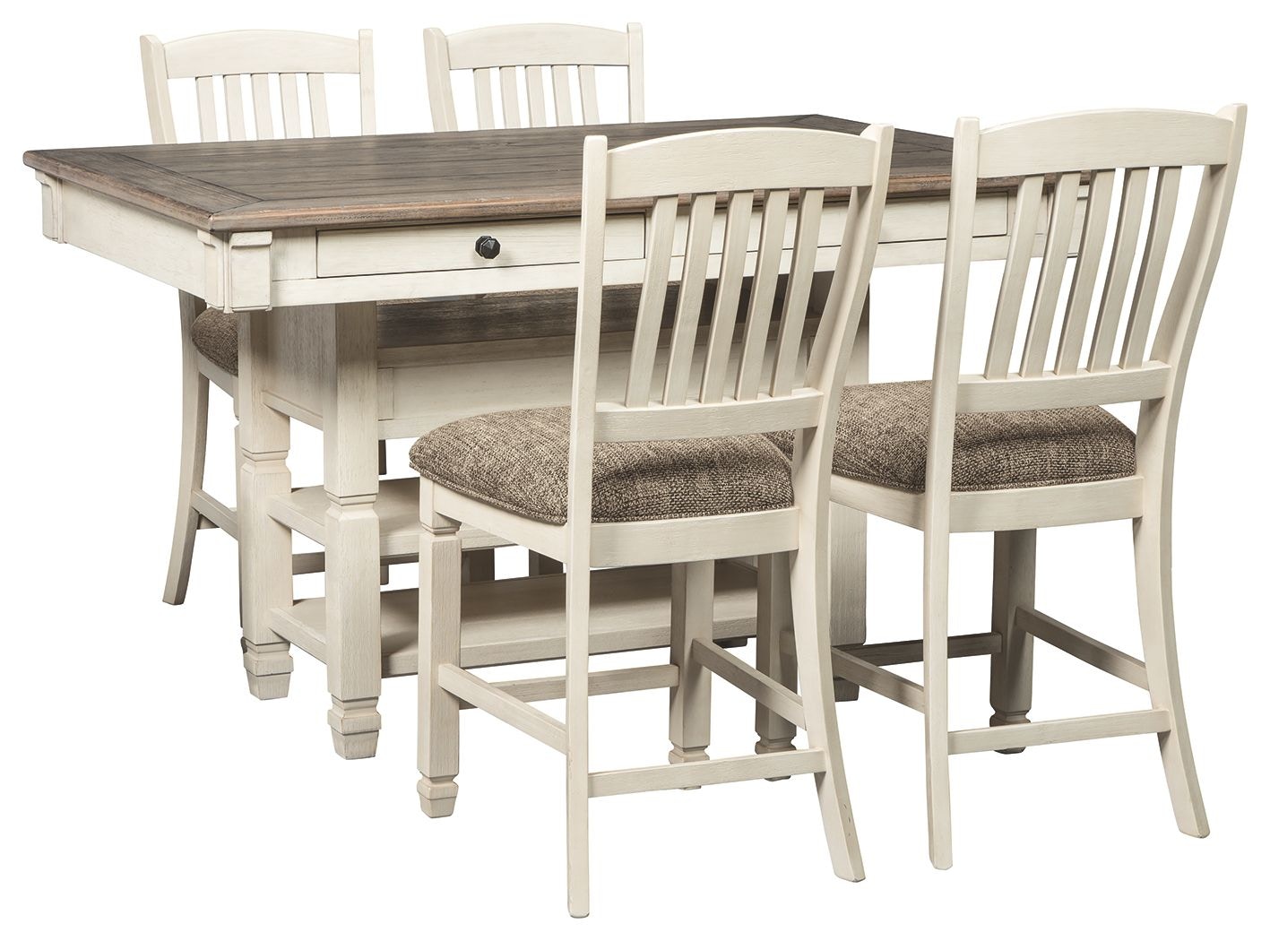 Ashley 5 counter on sale dining set