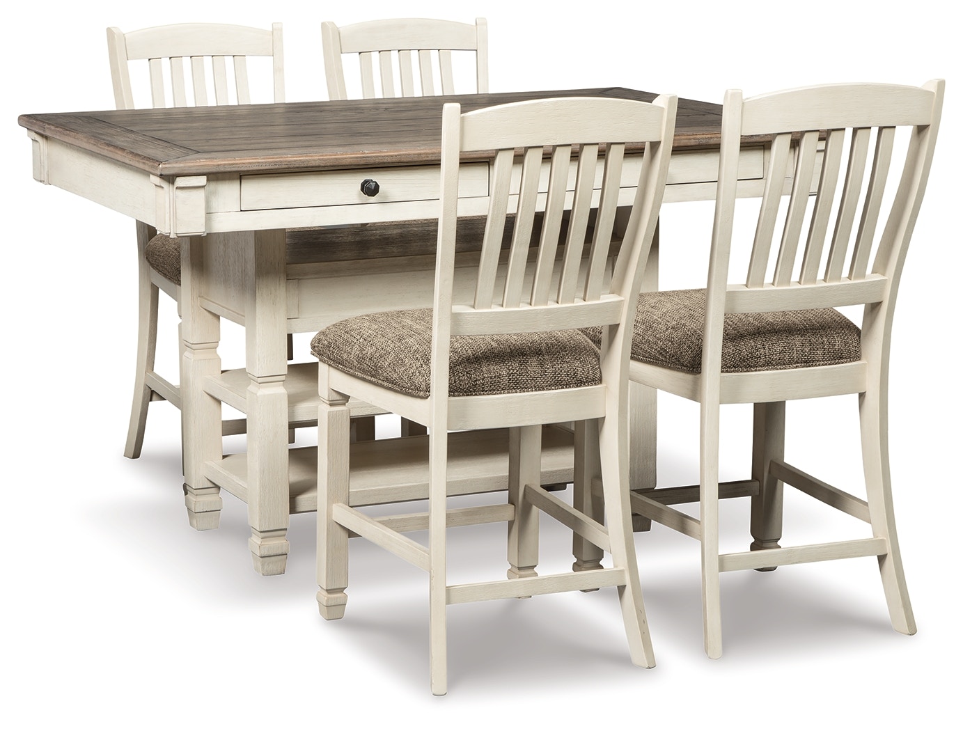 Ashley furniture bar height table and chairs sale