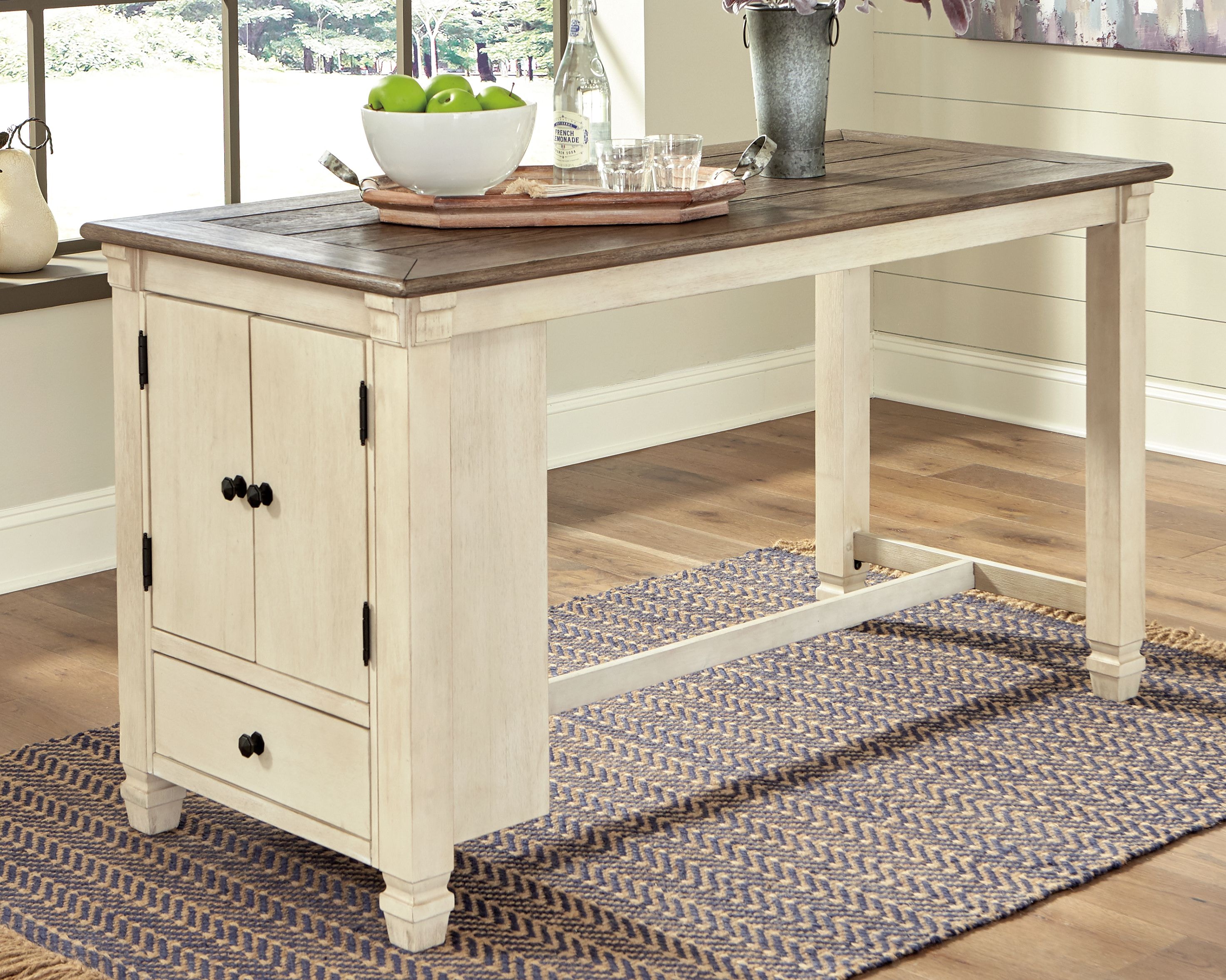 Signature Design By Ashley Bolanburg Counter Height Dining Room