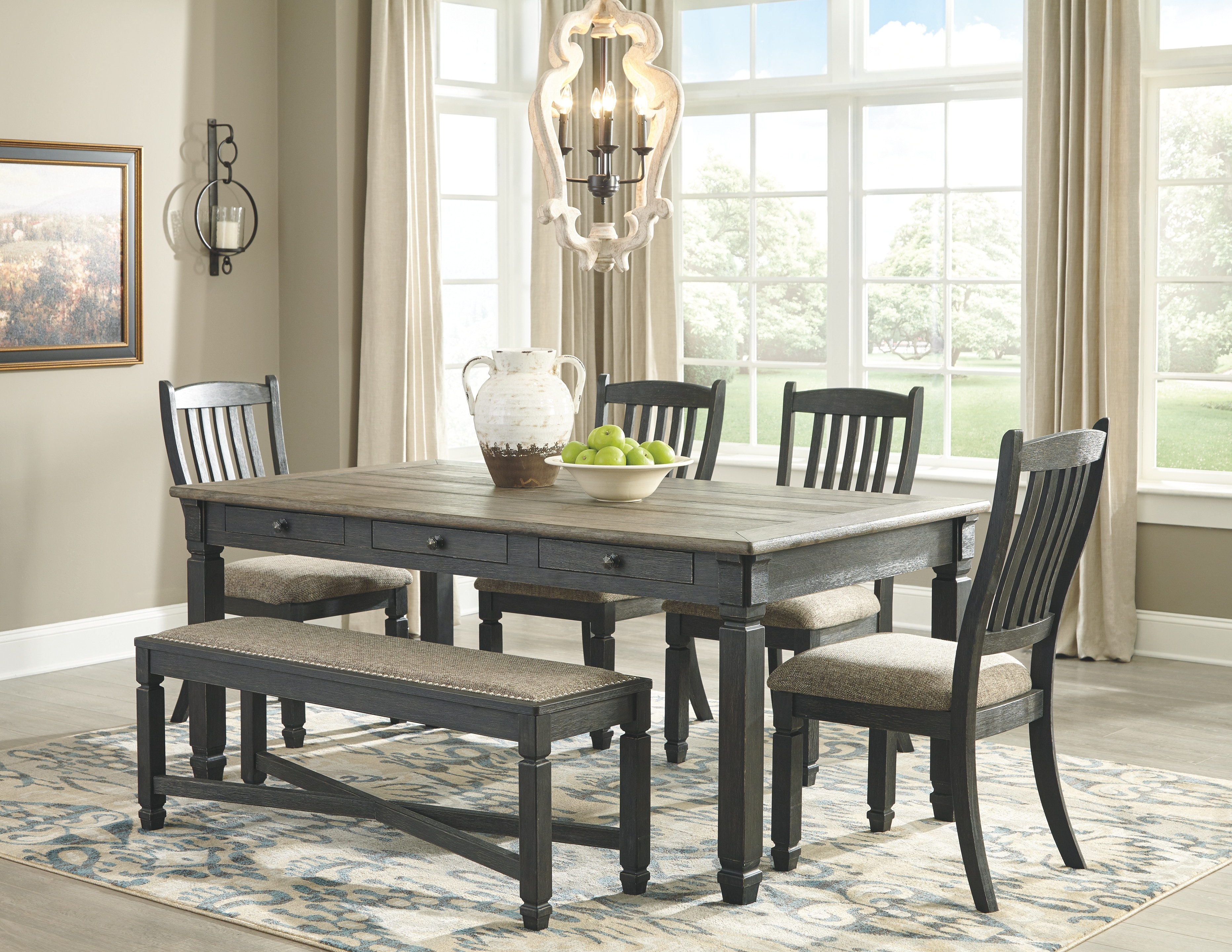 signature design by ashley dining room table set