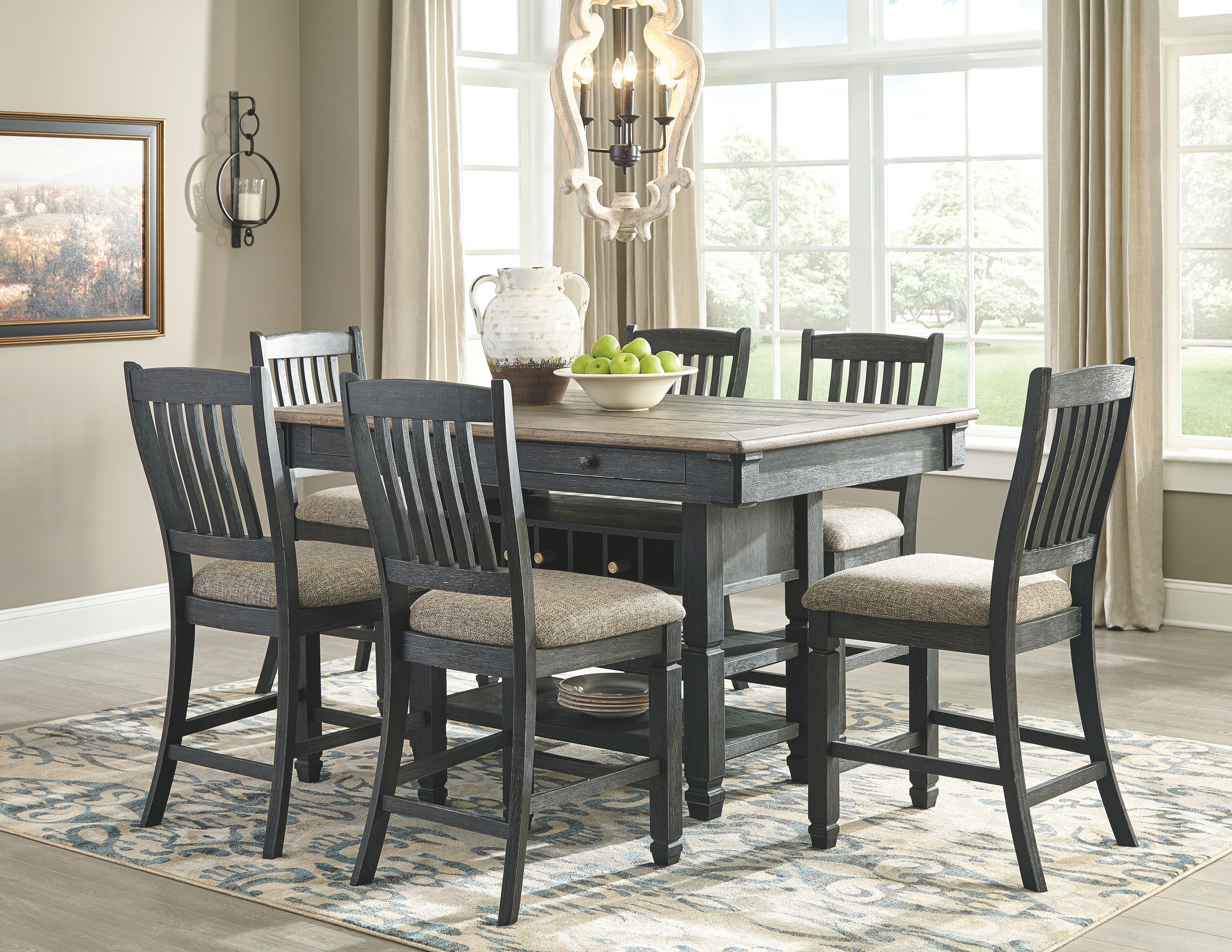 Signature Design by Ashley Dining Room Tyler Creek Counter Height