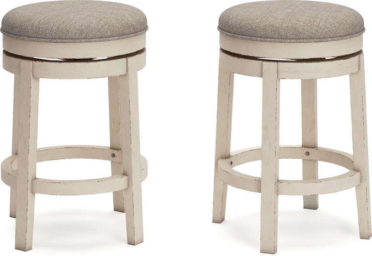 Signature Design by Ashley Realyn Counter Height Upholstered Swivel Stool D743-024 D743-024