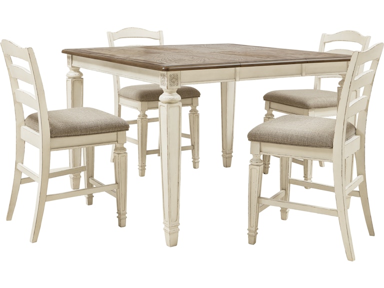Signature Design by Ashley Dining Room Realyn Counter Height Dining ...
