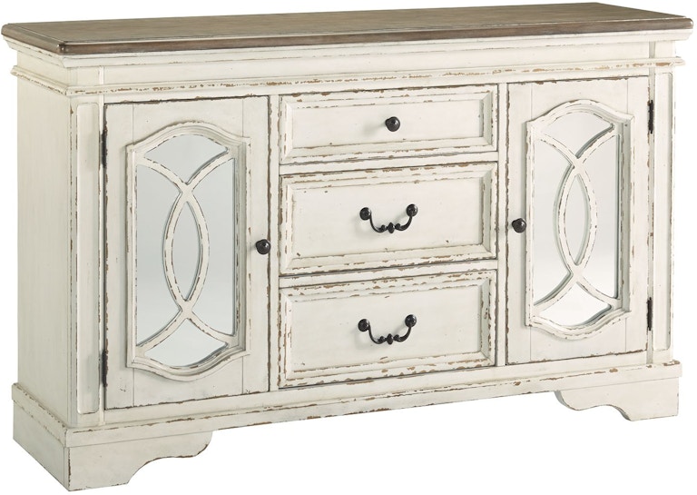 Signature Design by Ashley Realyn White Dining Room Server D743-60 D743-60