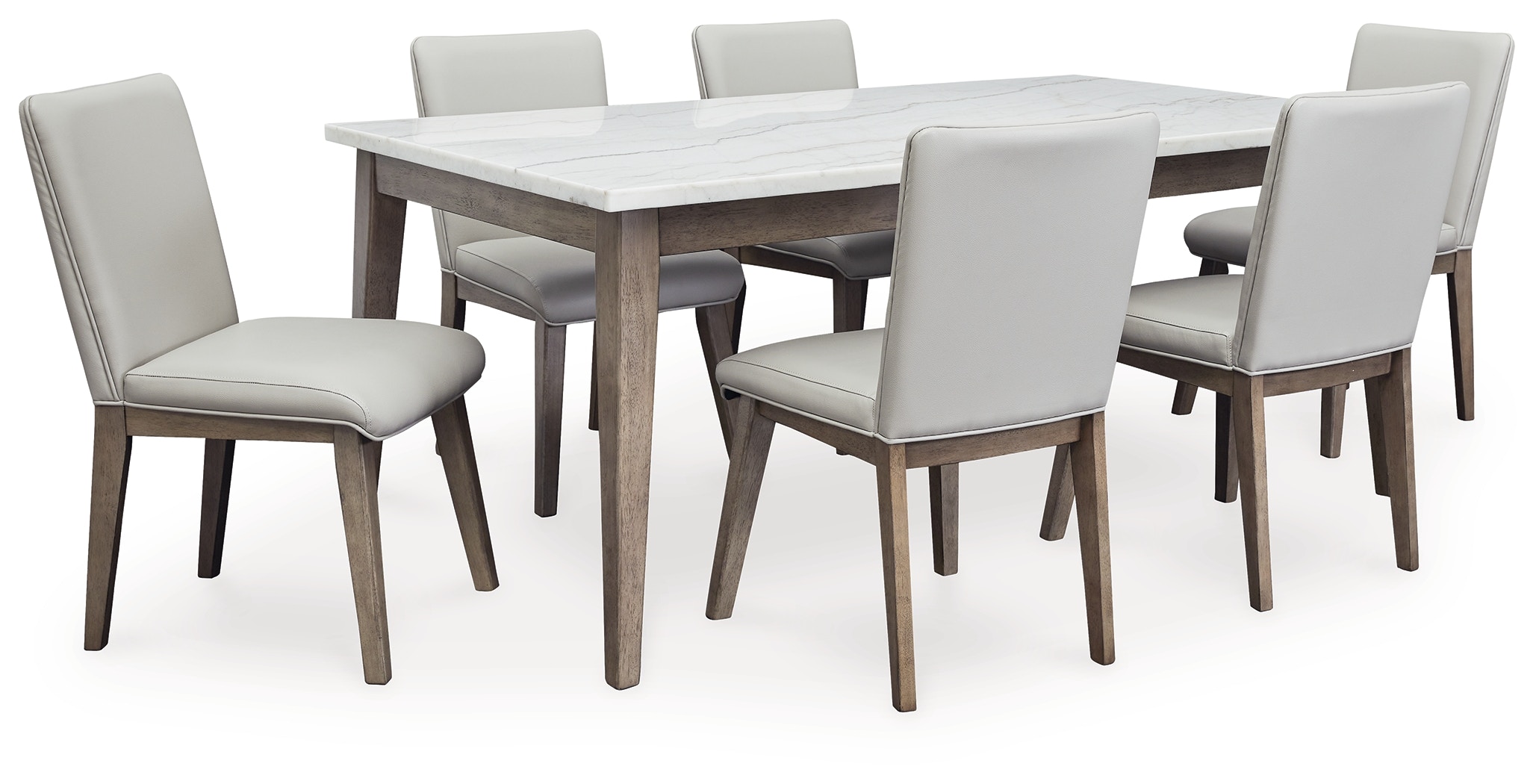Marble dining table ashley furniture discount