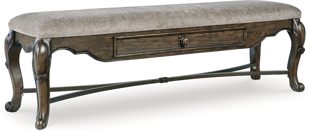 Maylee Dining Bench - Dark Brown - (D947-00) Maylee Dining Bench - Dark Brown - (D947-00)