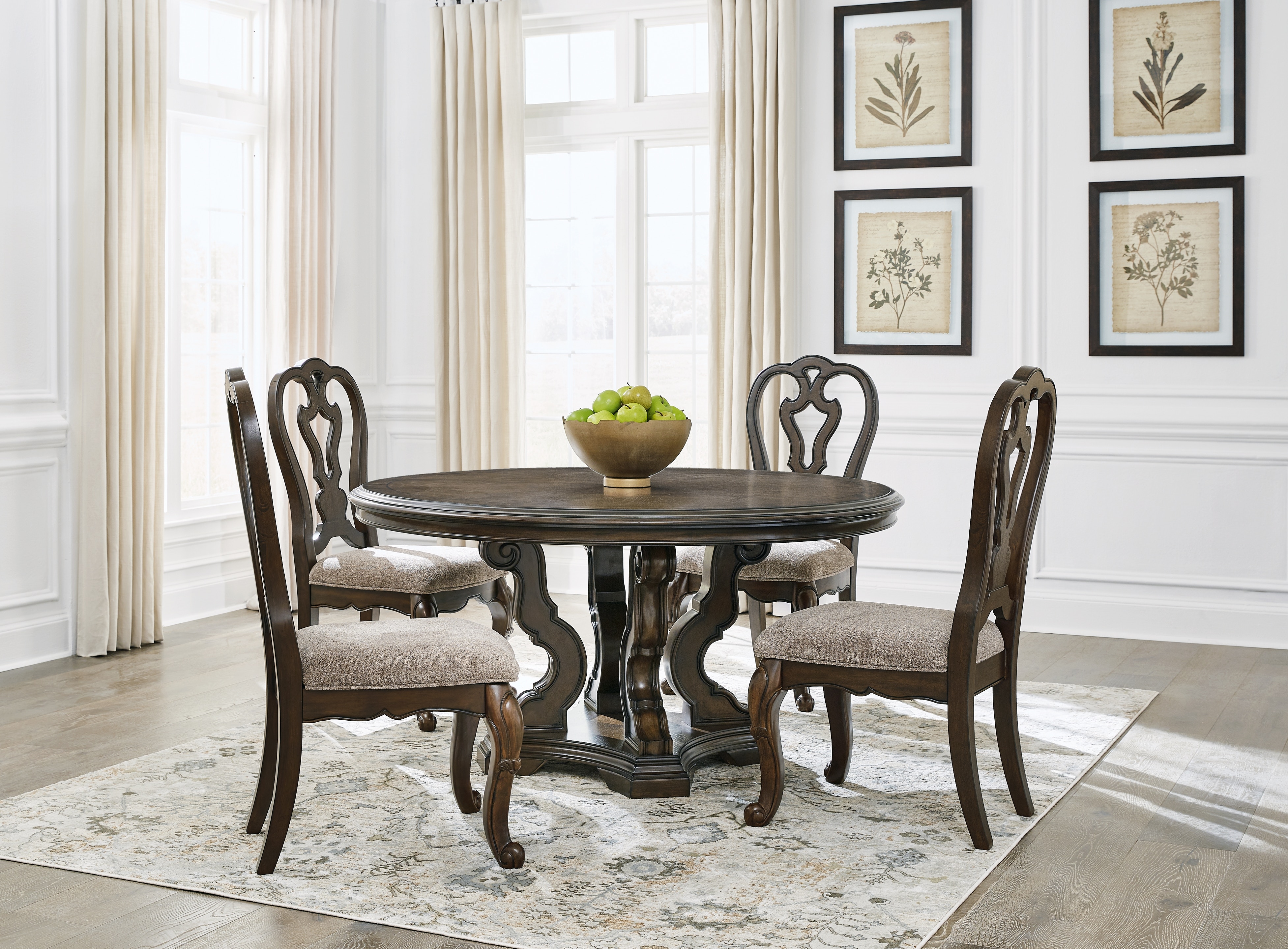 その他 E-DINER Signature Design by Ashley Casual Dining Maylee Dining Table