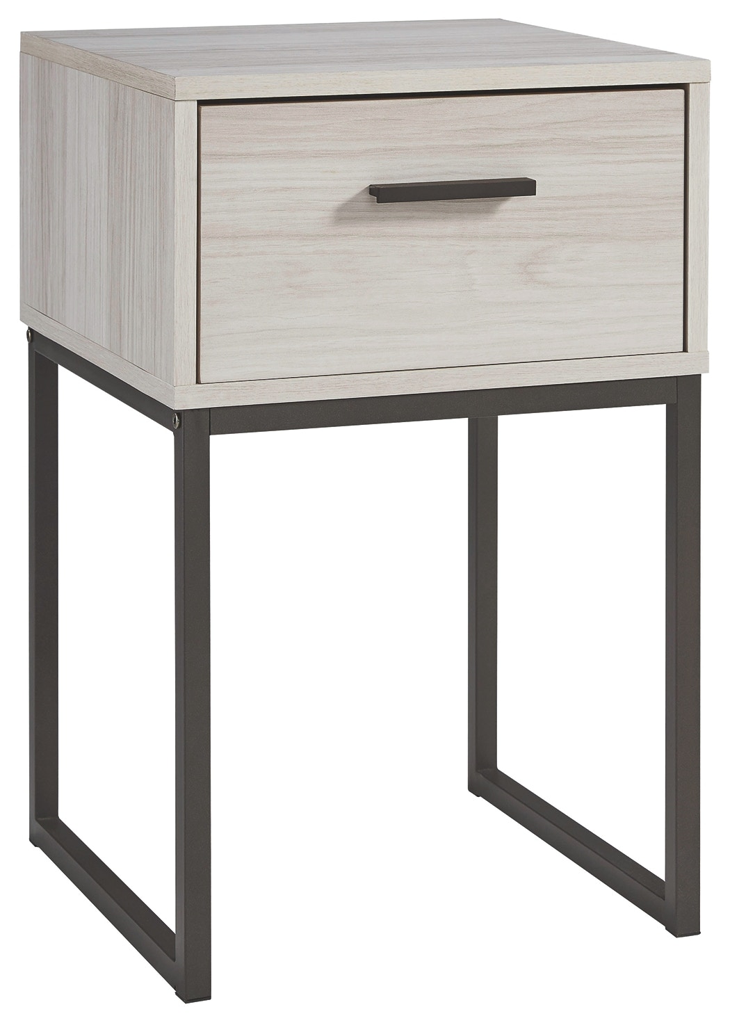 light oak finish nightstand
