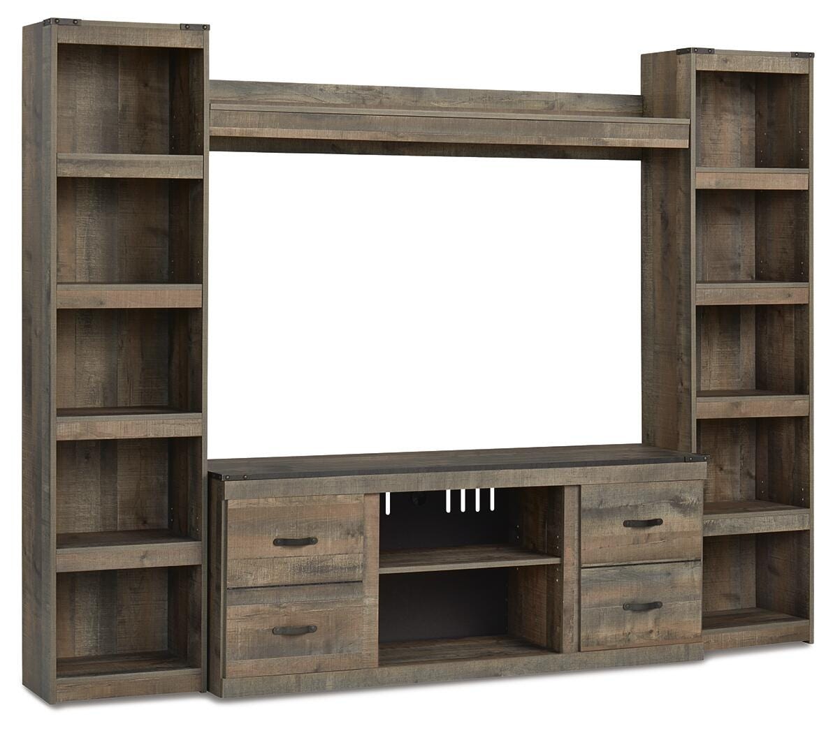 Signature Design by Ashley Trinell 4-Piece Entertainment Center EW0446W7