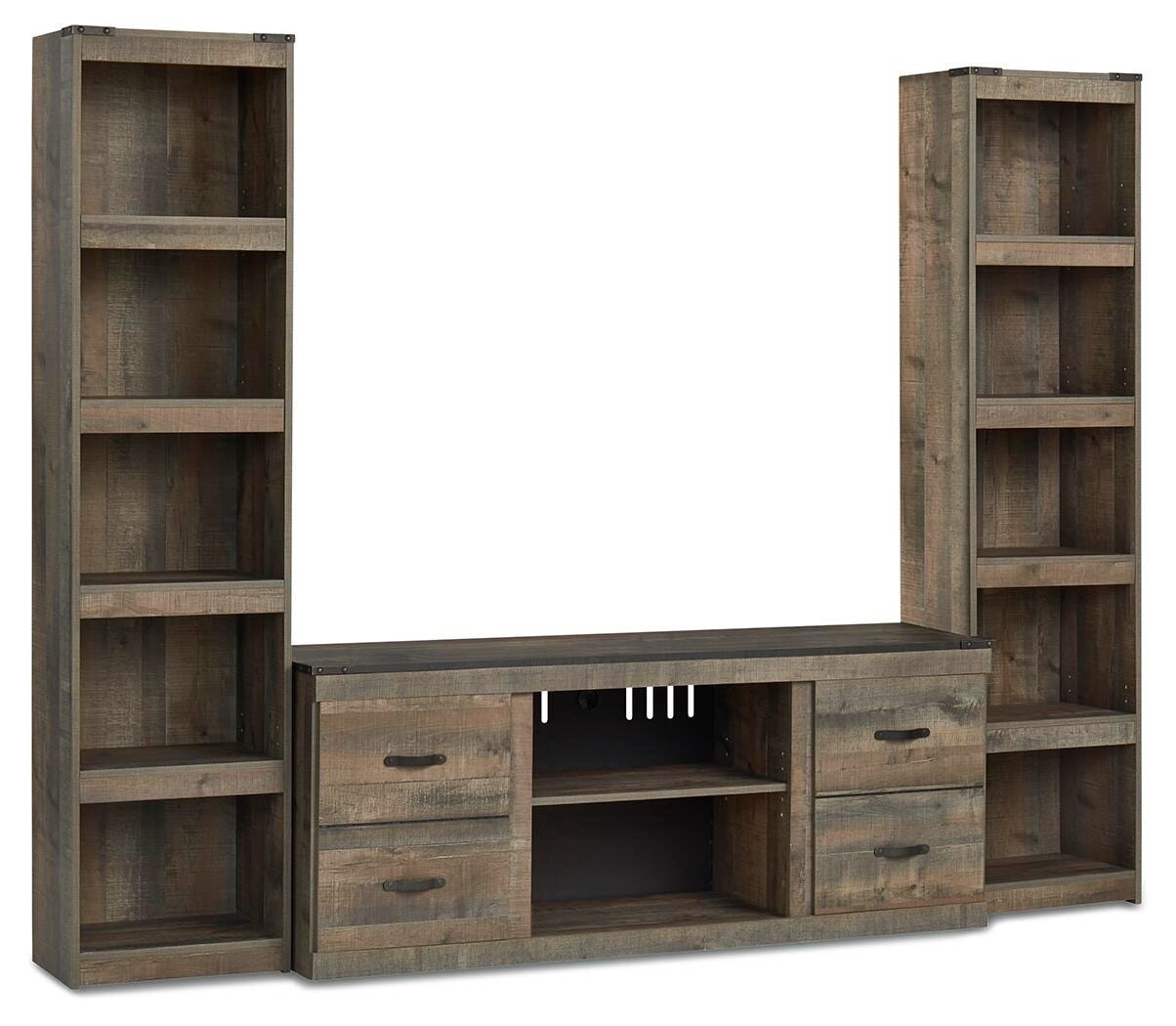 Signature Design by Ashley Trinell 3-Piece Entertainment Center EW0446W10
