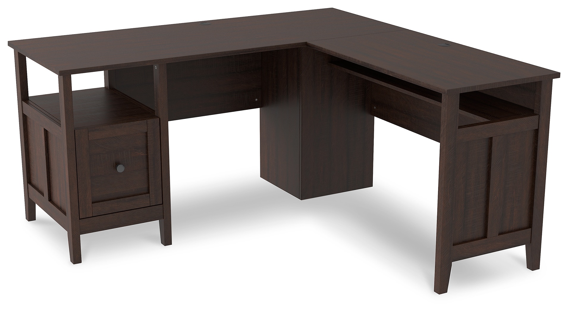 Signature Design by Ashley Home Office Camiburg 2Piece Home Office Desk H283H1 Smith Village