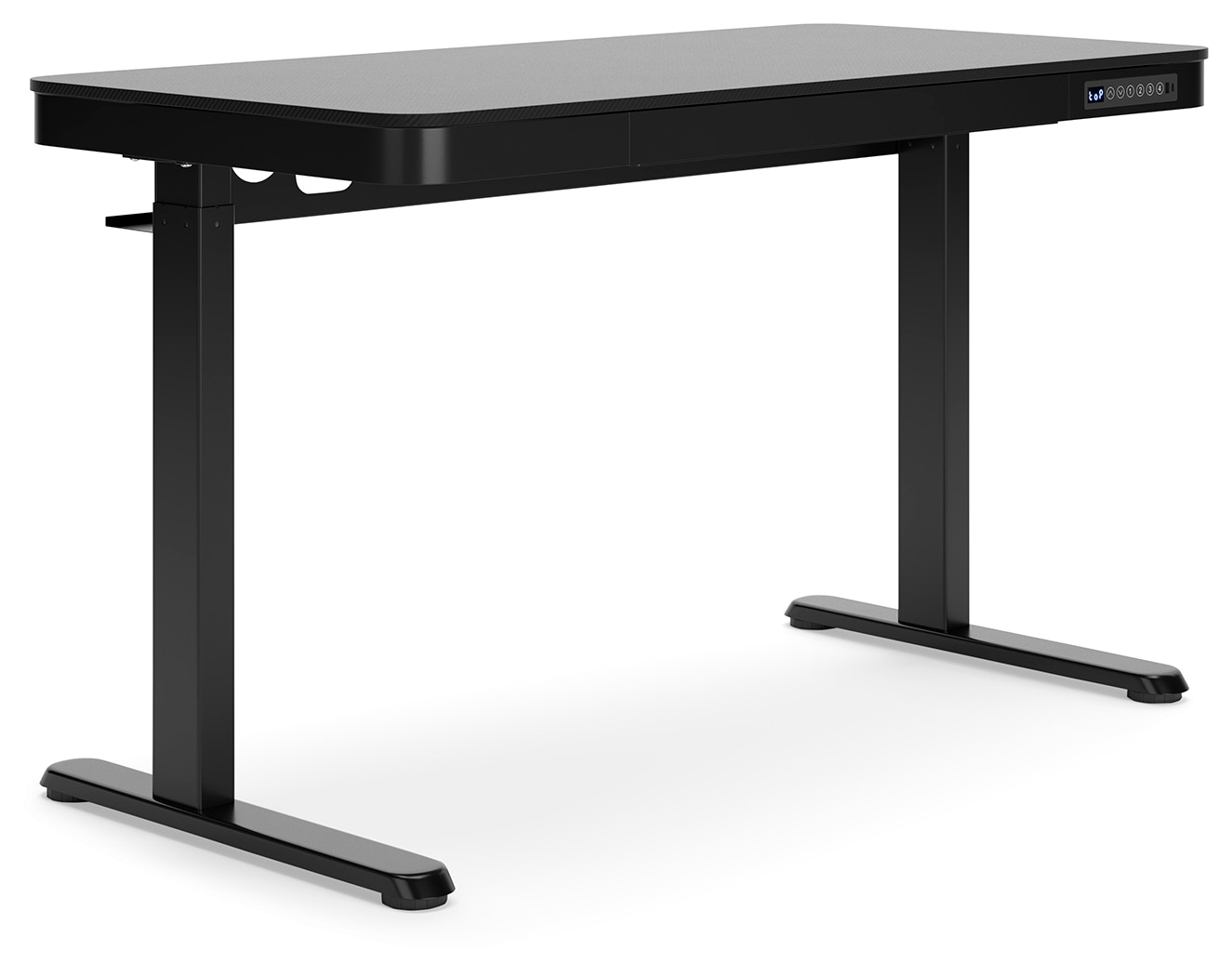 black high gloss coffee table with drawers