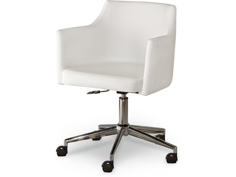Signature Design by Ashley Baraga White Swivel Desk Chair H410-01A H410-01A