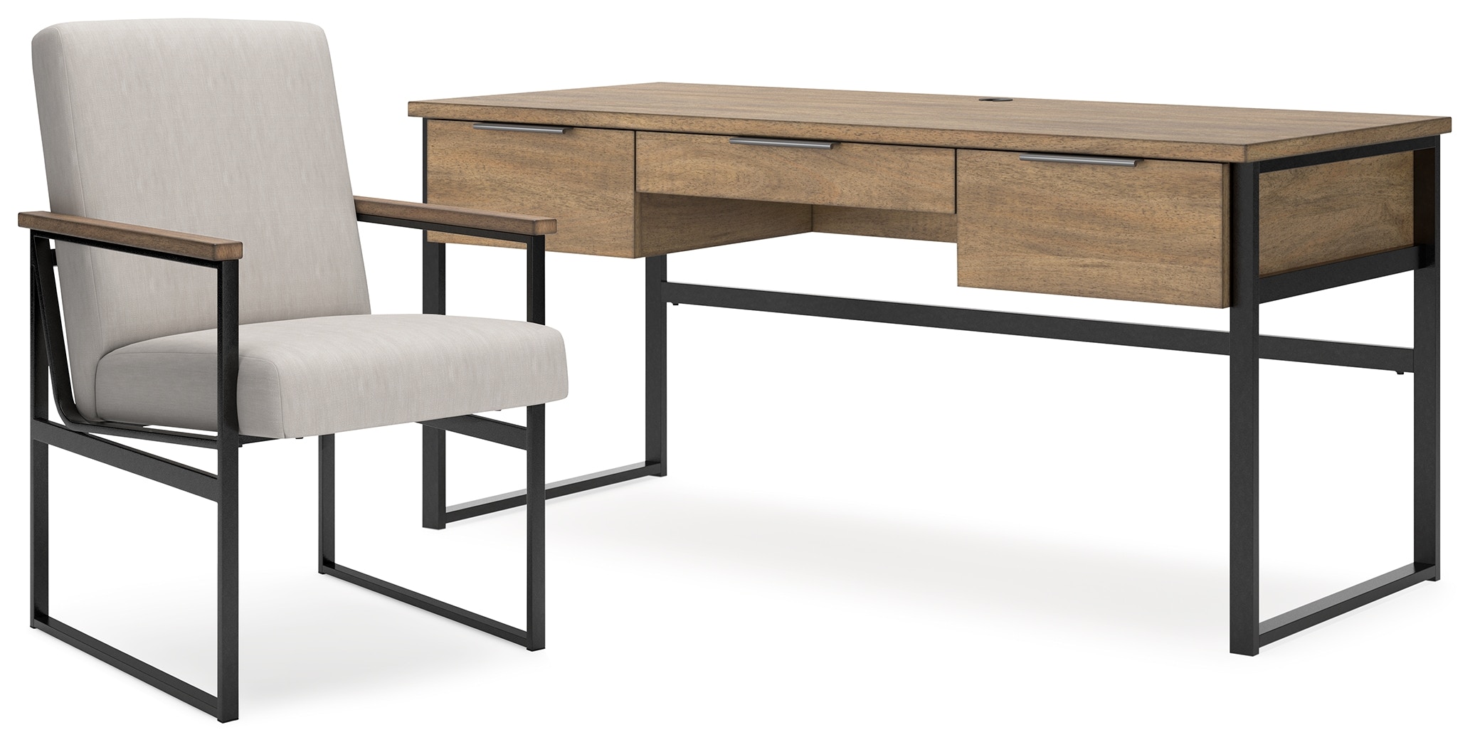Signature Design by Ashley Home Office 2 Piece Home Office Package PKG018522 Furniture Plus Inc