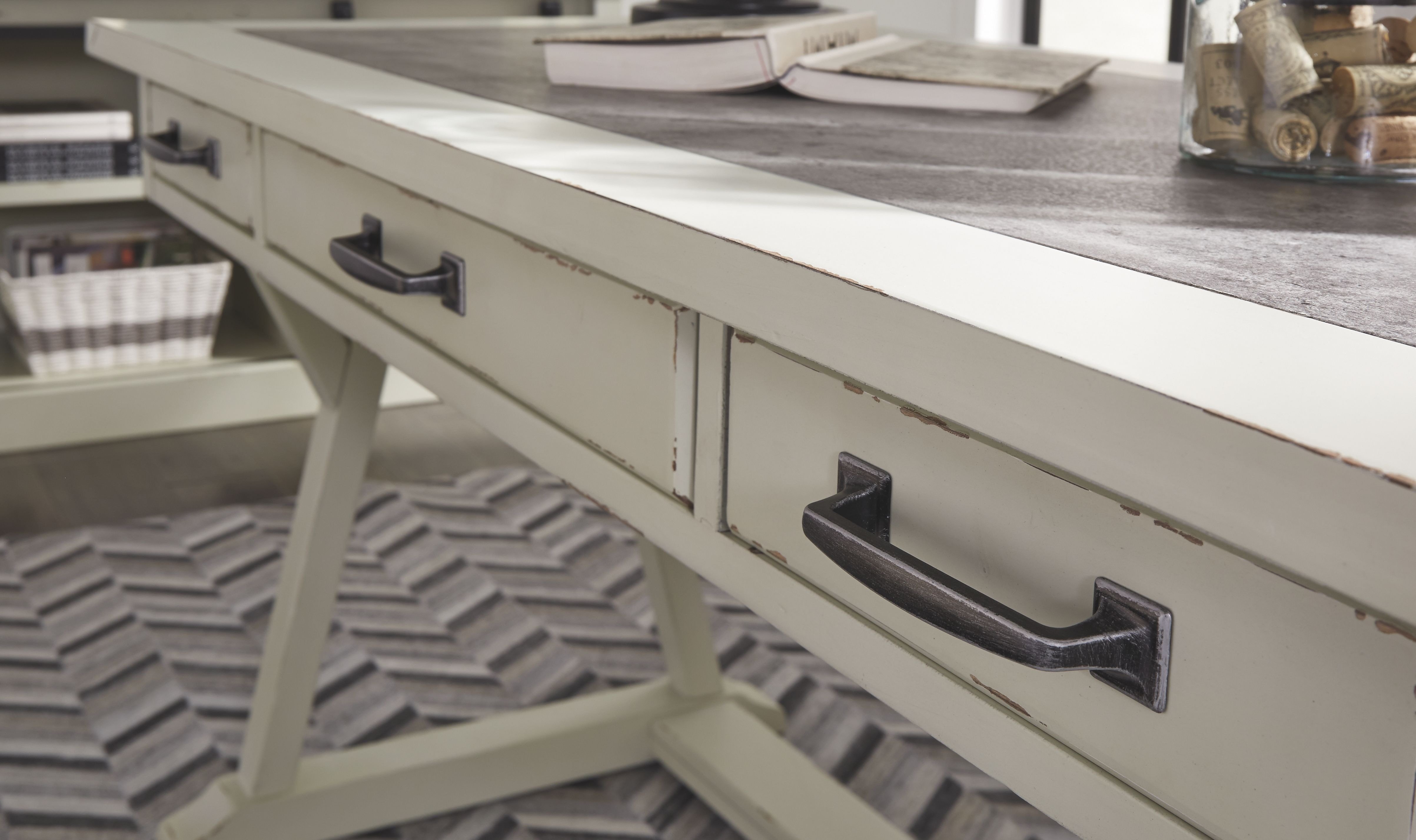 Signature Design by Ashley Home Office Jonileene 60" Home Office Desk H64244 The Furniture Mall