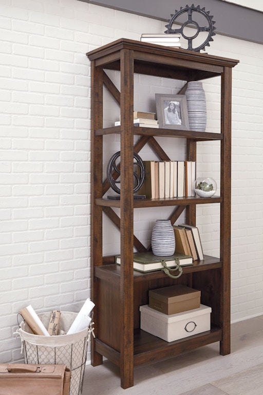 Signature Design by Ashley Home Office Baldridge 75" Bookcase H675-17