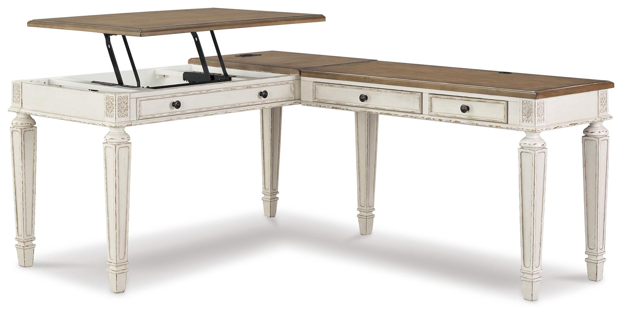 Signature Design by Ashley Home Office Realyn 2-Piece Home Office