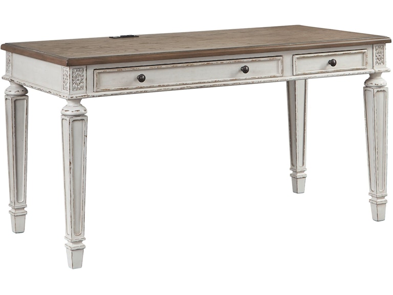 Signature Design by Ashley Realyn 60” Home Office Writing Desk H743-34 at Woodstock Furniture & Mattress Outlet
