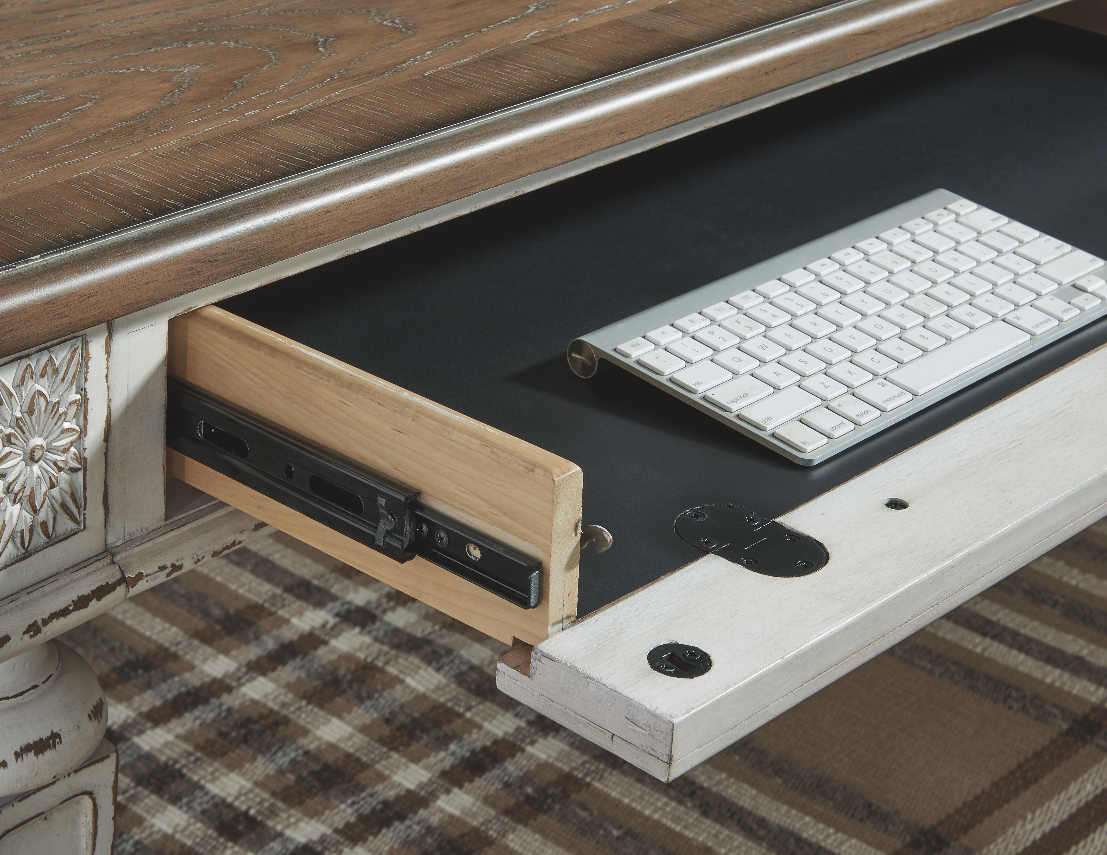 Shop our Realyn 2Piece Home Office Desk by Signature Design by Ashley