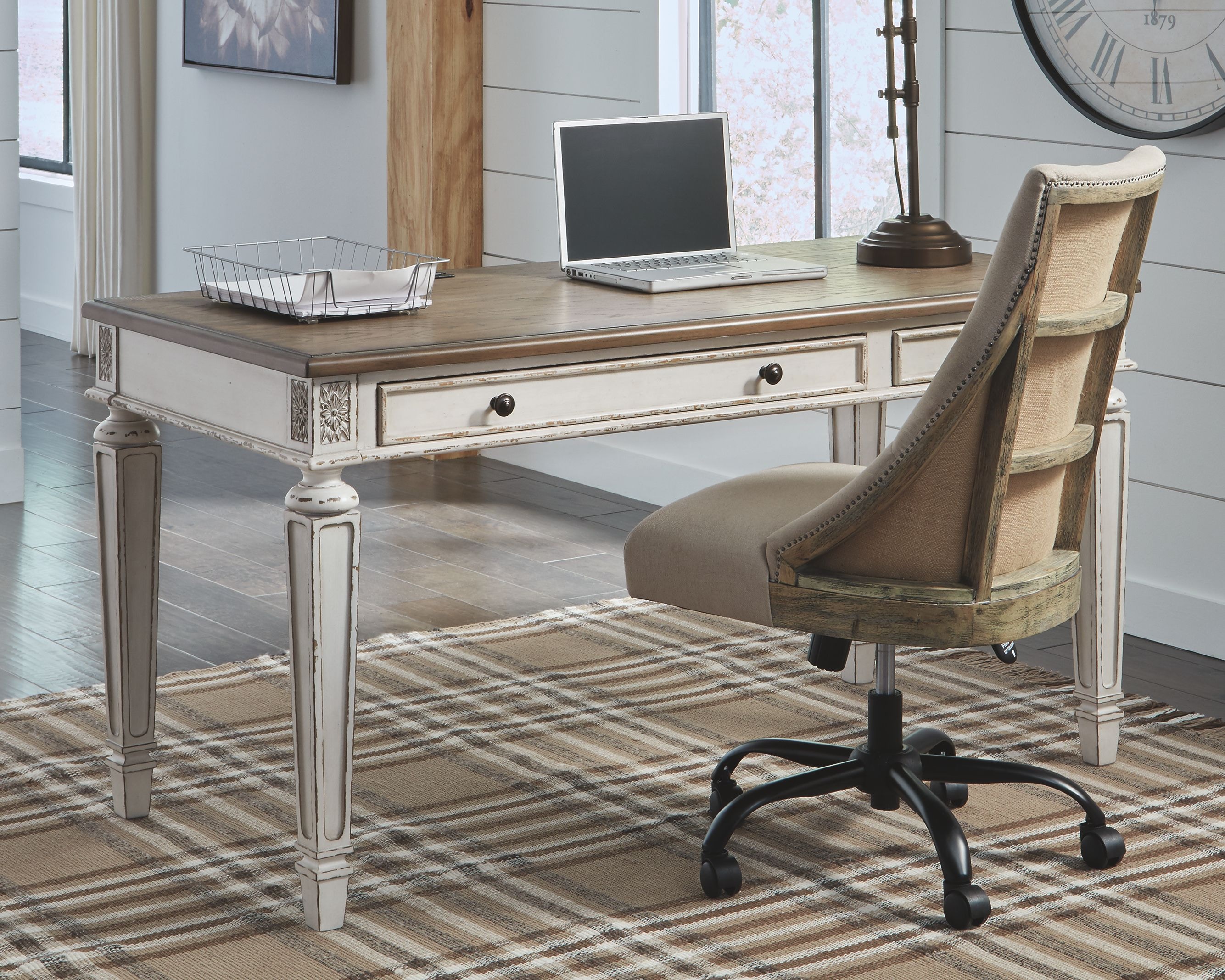 Realyn 60” Home Office Writing Desk by Signature Design by Ashley H74334