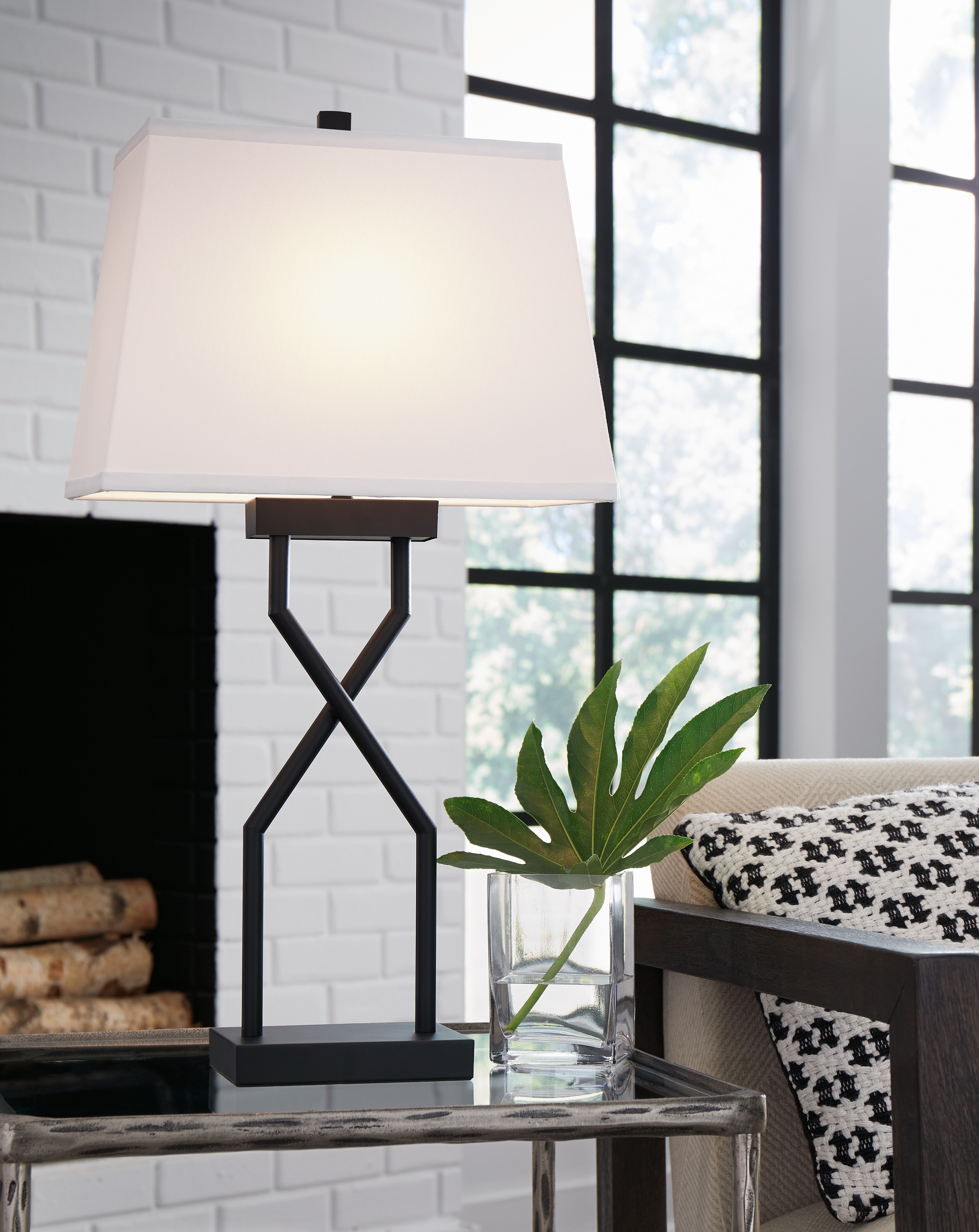 Signature Design by Ashley Table and Floor Lamps Brookthrone Table