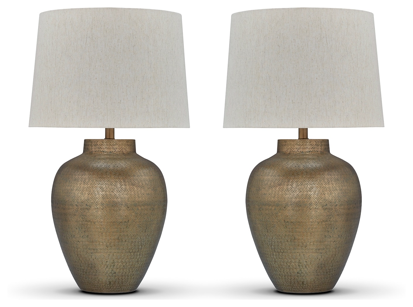 Signature Design by Ashley Table and Floor Lamps Madney 2-Piece