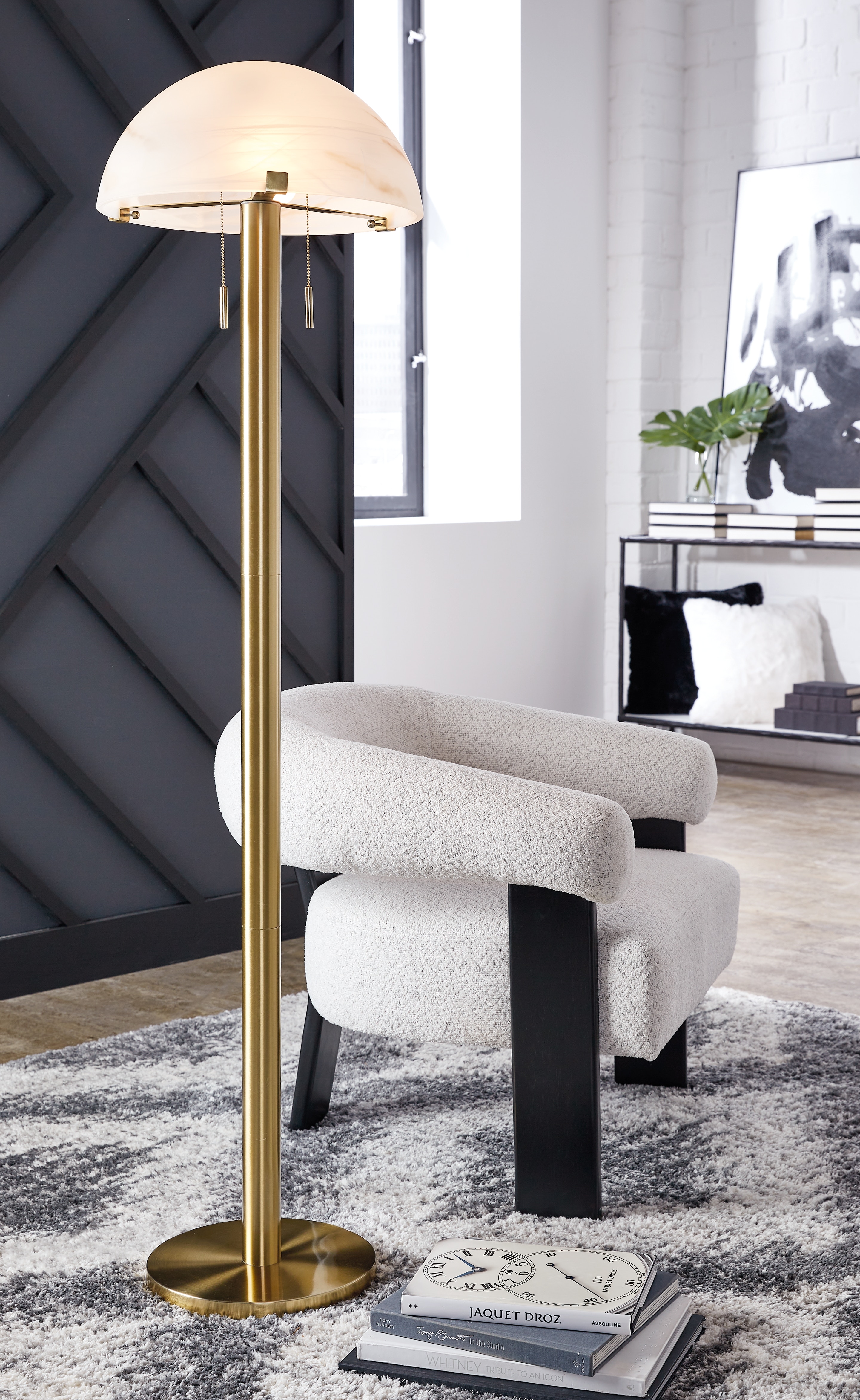 Signature Design by Ashley Table and Floor Lamps Tobbinsen Floor