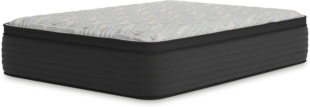 sierra sleep palisades light gray queen mattress